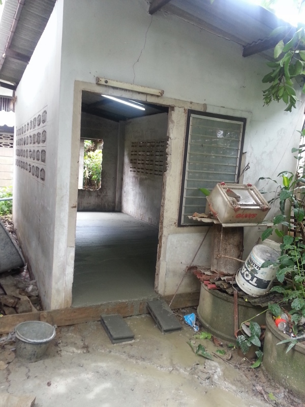 เทพื้นปูน