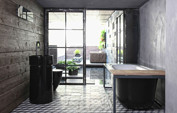 แต่งบ้านด้วยปูนเปลือย