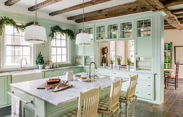 เติมความสดชื่นให้ครัวด้วยสีเขียว