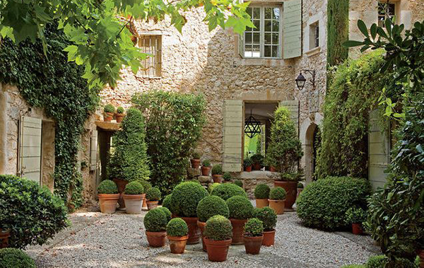 จัดสวนสวย สไตล์สเปน