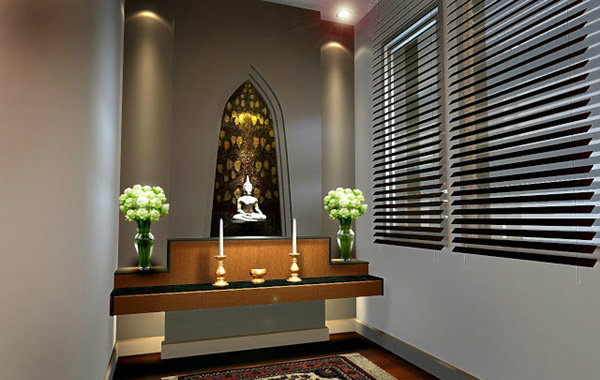 จัดห้องพระให้เป็นมงคลกับบ้าน
