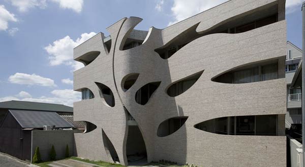 อาคารแปลกจากญี่ปุ่น