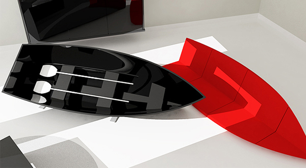 ไอเดีย Boat Sofa ทั้งนั่งได้ ลอยได้