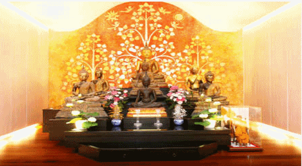 ห้องพระสไตล์โมเดิร์น