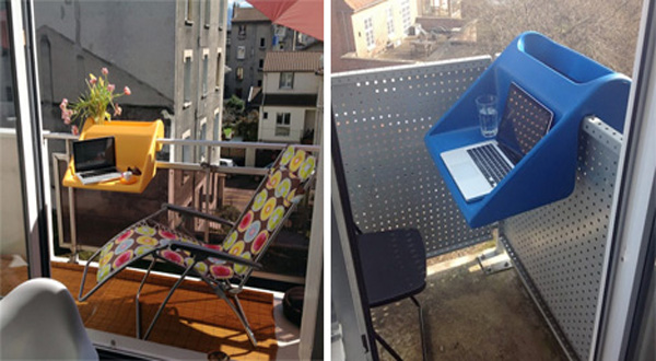 มาแต่งระเบียงด้วย โต๊ะสุดเก๋ กันเถอะ