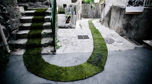 ศิลปะทางเดินสีเขียว