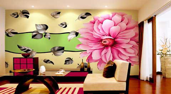 ไอเดียการเพ้นท์ผนัง สร้างมิติใหม่ๆให้ห้องของคุณ