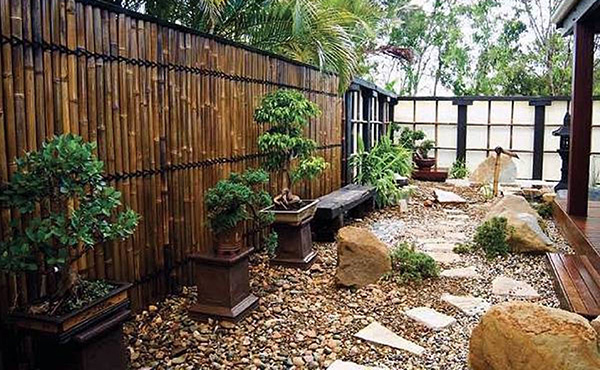 แต่งสวนสวย ด้วยไม้ไผ่