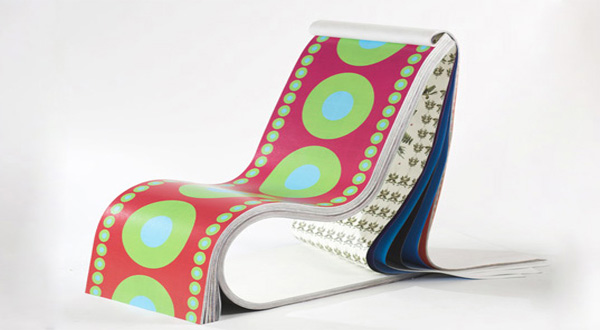 เก้าอี้กระดาษ 200 แผ่น