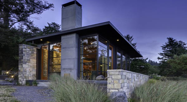 แบบบ้านชั้นเดียว สไตล์โมเดิร์น ในวอชิงตัน