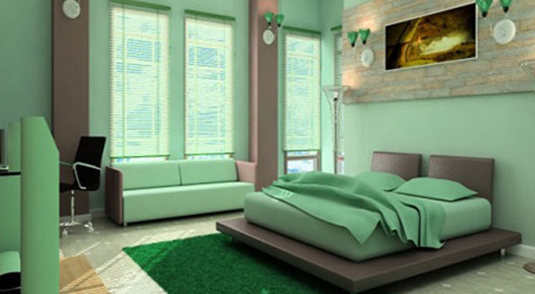 ไอเดียการใช้สีตกแต่งห้องนอน