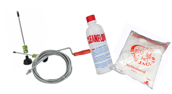 ส้วมตัน ทำยังไงดี