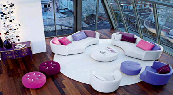 ห้องนั่งเล่นต่างแบบต่างอารมณ์