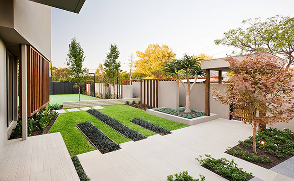 จัดสวนสวย สไตล์มินิมอล