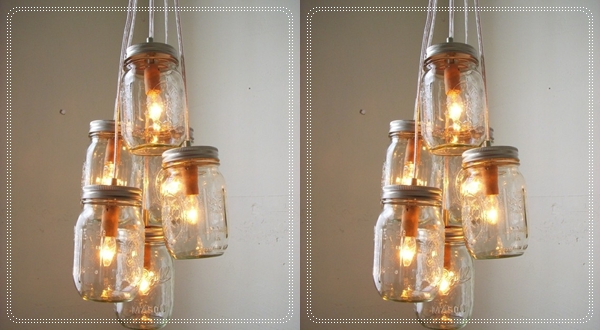 โคมไฟขวดแก้ว โคมไฟขวดแก้ว