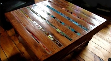 โต๊ะไม้ขัดมัน โต๊ะไม้ขัดมัน