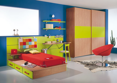 ห้องนอนสีเขียว สีแดง ห้องนอนสีเขียว สีแดง