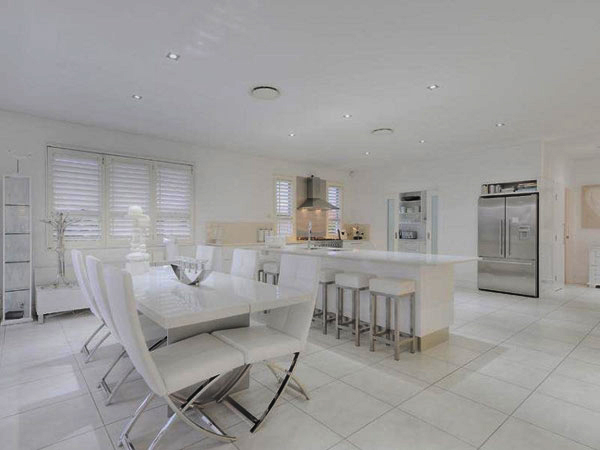 ตกแต่งบ้านสีขาว