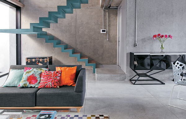 ปูนเปลือยแต่งบ้าน