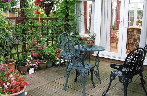 แต่งสวนสวยด้วยสีสัน