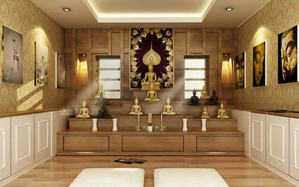 จัดห้องพระให้เป็นมงคลกับบ้าน