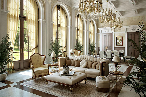 แต่งห้องรับแขกให้ดูหรูหรา