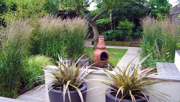 แต่งสวนสวยด้วยต้นหญ้า